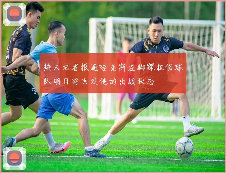 热火记者报道哈克斯左脚踝扭伤球队明日将决定他的出战状态